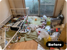不用品回収実績ビフォー画像